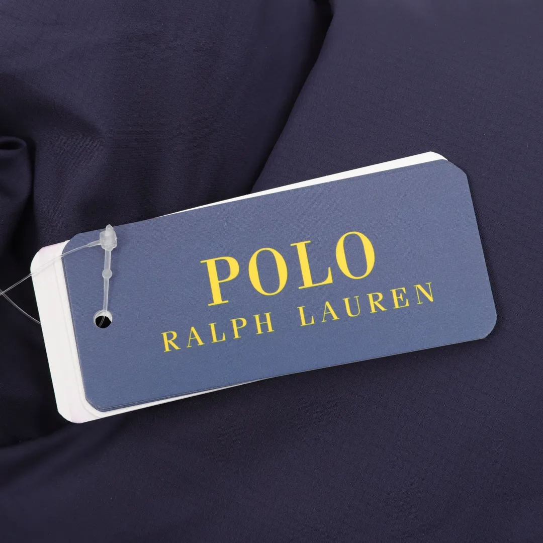 🅿️720 RALPH LAUREN/Ralph Lauren 24FW R51 pony logo embroidered down vest-paint black/matte black/matte navy Full of high-end look and feel, simple but not simple. Whether it is the fabric material or the overall outline, it has both fashionable styling and good cold-proof effect, and brings a comfortable wearing experience and feeling. It can concave shape and keep warm, three-dimensional and full, highly practical, filled with white duck down inside, same style for men and women, three-label customized accessories SIZE: M-XXL